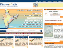 Tablet Screenshot of districtsofindia.com